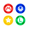 Set 4 und Grips para Nintendo Switch Joystick Mario Honguito Luigi Estrella4