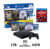Consola PS4 Mega Pack 6 Slim 1TB + Marvel Spiderman1