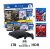 Consola PS4 Mega Pack 6 Slim 1TB + PES 2020 + Spiderman1