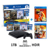 Consola PS4 Mega Pack 6 Slim + Dragon Ball Z Kakarot + Xenoverse1