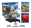 Consola PS4 Mega Pack 6 + Crash Nitro y Crash Bandicot + Spiderman1