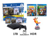 Consola PS4 Mega Pack 6 + Crash Nitro + Crash Bandicoot + Crash 30CM1
