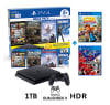 Consola PS4 Mega Pack 6 Slim 1TB + Crash Nitro Fueled + PES 20201