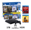 Consola PS4 Mega Pack 6 Slim 1TB + Spiderman + Mortal Kombat 111