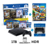 Consola PS4 Mega Pack 6 + Crash Nitro y Crash Bandicoot + Mando Negro1