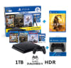 Consola PS4 Mega Pack 6 1TB + Mando DualShock 4 + Mortal Kombat 111