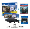 Consola PS4 Mega Pack 6 1TB + Mando DualShock 4 V2 + God Of War 41