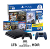 Consola PS4 Mega Pack 6 Slim + Mando DualShock 4 Azul Noche Midnight1