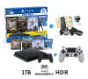 Consola PS4 Mega Pack 6 + Mando PS4 Crystal + Soporte de Celular1
