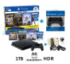 Consola PS4 Mega Pack 6 + Mando PS4 Negro + Soporte de Celular1