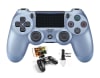 Mando PS4 DualShock 4 V2 Azul Titanio + Soporte de Celular1