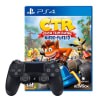 Juego PS4 Crash Team Racing Nitro Fueled + Mando PS4 DualShock 4 Negro1