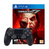 Mando PS4 DualShock 4 V2 Negro + Juego PS4 Tekken 71