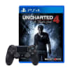 Juego PS4 Uncharted 4 + Mando PS4 DualShock 4 V2 Negro1