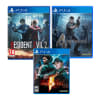 Juego PS4 Resident Evil 2 + Resident Evil 4 + Resident Evil 51