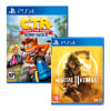 Juego PS4 Crash Team Racing Nitro Fueled + Mortal Kombat 111