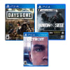 Juego PS4 Days Gone + Detroit Become Human + Rainbow Six Siege1