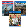 Juego PS4 GTA V Premium Online + God Of War 4 + Days Gone1