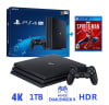 Consola PS4 Pro 1TB 4K HDR + Marvel Spiderman1