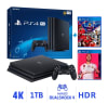 Consola PS4 Pro 1TB 4K HDR + PES 2020 + FIFA 201