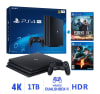 Consola PS4 Pro 1TB 4K HDR + Resident Evil 2 + Resident Evil 51