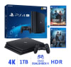 Consola PS4 Pro 1TB 4K HDR + Resident Evil 2 + Resident Evil 41