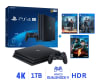 Consola PS4 Pro 4K 1TB + Resident Evil 2 + Resident Evil 4 + R Evil 51