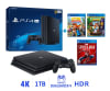 Consola PS4 Pro 4K 1TB + Crash Nitro + Crash Bandicoot + Spiderman1