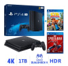 Consola PS4 Pro 1TB 4K HDR + Crash Nitro Fueled + Spiderman1