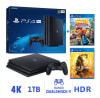 Consola PS4 Pro 1TB 4K HDR + Crash Nitro Fueled + Mortal Kombat 111