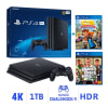 Consola PS4 Pro 1TB 4K HDR + Crash Nitro Fueled + GTA V Premium Online1