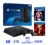 Consola PS4 Pro 1TB 4K HDR + UFC 3 EA Sports us + Tekken 71
