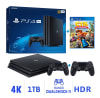 Consola PS4 Pro 1TB 4K HDR + Mando DualShock 4 V2 + Crash Nitro Fueled1