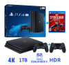 Consola PS4 Pro 1TB 4K HDR + Spiderman + Mando DualShock 4 V2 Negro1
