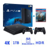 Consola PS4 Pro 1TB 4K + Mando DualShock 4 V2 Negro + God Of War 41