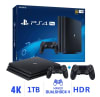 Consola PS4 Pro 1TB 4K HDR + Mando PS4 DualShock 4 V2 Negro1
