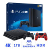 Consola PS4 Pro 1TB 4K HDR + Mando PS4 DualShock 4 V2 Rojo Camuflado1