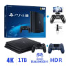 Consola PS4 Pro 1TB 4K + Mando Azul Noche + Soporte de Celular1