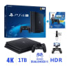 Consola PS4 Pro 1TB 4K + Mando Fortnite + Soporte de Celular1