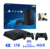 Consola PS4 Pro 1TB 4K HDR + Mando PS4 Negro + Soporte de Celular1