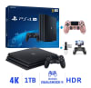 Consola PS4 Pro 1TB 4K + Mando Oro Rosa + Soporte de Celular1