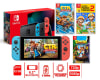Consola Nintendo Switch 2019 + Crash Nitro + Mario Maker 2 + Bandicoot1