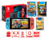 Consola Nintendo Switch Batería + Crash Nitro + Bandicoot + Pikachu1