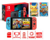 Consola Nintendo Switch Batería + Crash Nitro + Pokémon Let Go Pikachu1