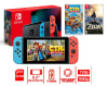 Consola Nintendo Switch Batería + Crash Nitro + Zelda Breath The Wild1