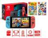 Consola Nintendo Switch Batería + Super Mario Maker 2 + Mario Party1