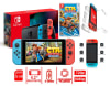 Consola Nintendo Switch 2019 + Crash Nitro + Case Transparente + Mica1