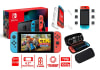 Consola Nintendo Switch Batería Extendida + Estuche Negr + Case + Mica1