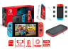 Consola Nintendo Switch Batería + Estuche Negro con Rojo + Case + Mica1