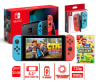 Consola Nintendo Switch Batería + Joy Con Neon + Mario Bros U Deluxe1